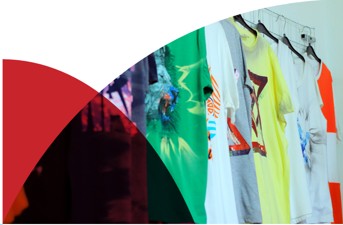 الأقمشة الزرقاء